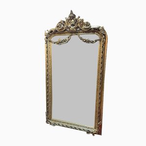 Large French Style Giltwood Mirror