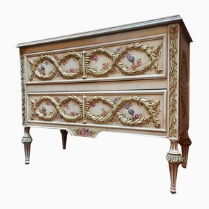 French Hand Painted Chest of Drawers