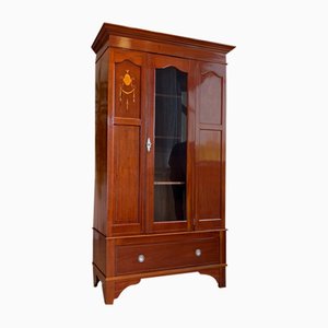 Vitrine Art Nouveau en Bois