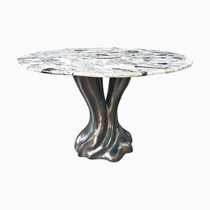 Dining Table in Jade Marble by Europa