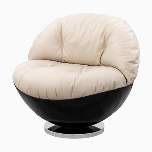 Chaise Ball en Cuir Design par Europa Antiques