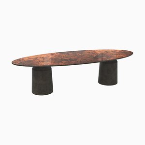 Table de Salle à Manger Design en Bois par Europa Antiques