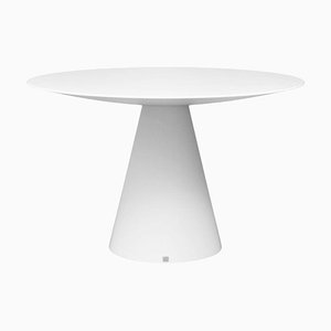 Design Round Dining Table in White Matte by Europa