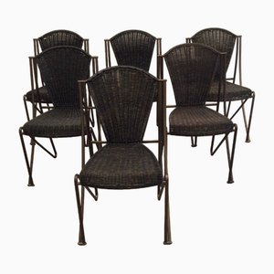 Abanica Chairs by Oscar Tusquets for Aleph-Driade, 1988, Set of 6