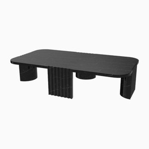 European Caravel Low Coffee Table in Nero Marquina by Collector