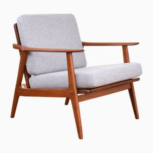 Poltrona Mid-Century in teak, Danimarca, anni '60