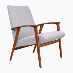 Fauteuil Mid-Century en Teck, Danemark, 1960s