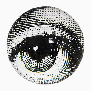 Crystal Paperweight Sphere by Piero Fornasetti, Italy, 1970s