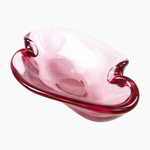 Mid-Century Italian Murano Glass Bowl, 1950s