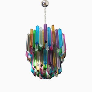 Large Chandelier in Murano Glass, 1990