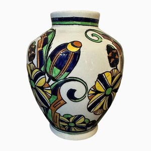Vintage Vase from Boch Frères, 1930