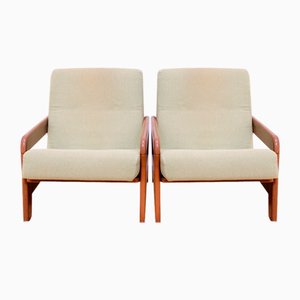 Fauteuils Style Scandinave, 1980s, Set de 2