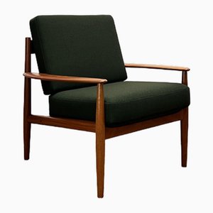 Poltrona Mid-Century moderna in teak di Grete Jalk per France and Son, anni '50