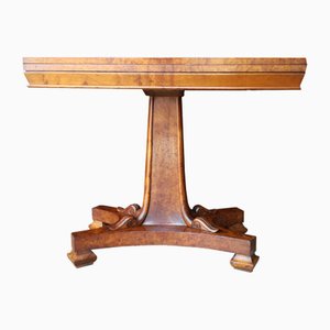 William IV Playing Table in Mahogany, 19th Centzry