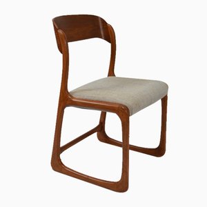 Dining Chairs from Baumann, France, 1960s, Set of 4