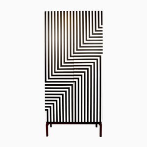 Armoire avec Motif Op Art, Pologne, 1970s