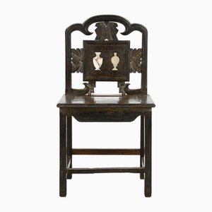 Asiatischer Skulpturaler Vintage Stuhl