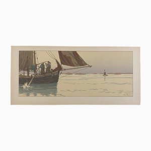 Henri Rivière, The Magic of Hours, Flat Calm, Lithographie