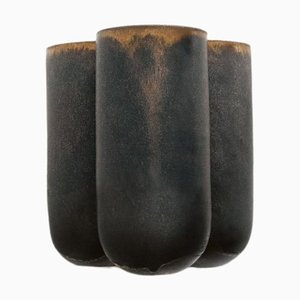 Plus Brillance Blackened Gold Wall Light by Lisa Allegra