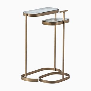 Rustique Glass Side Tables by Thai Natura, Set of 2