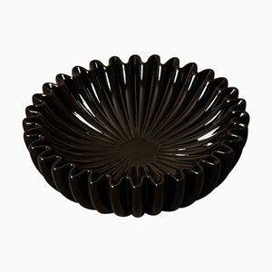 Lotuso Black Ceramic Decorative Bowl by Simone & Marcel