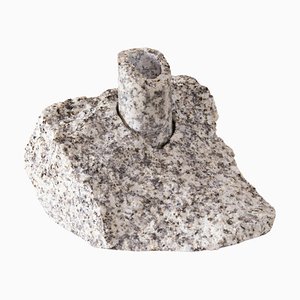 White Granite Abra Candelabra II by Studio DO