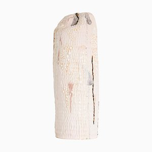 Big Pale Asparagus Decorative Object by Laura Pehkonen