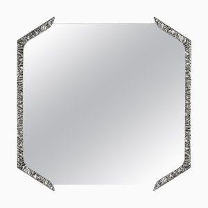 Specchio quadrato Alentejo in nichel di InsidherLand