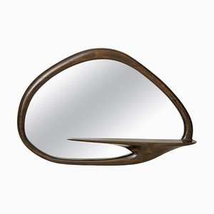 Mirror with Shelf by Tomasz Omachel