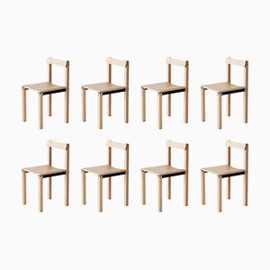 Tal Oak Chairs by Kann Design, Set of 8