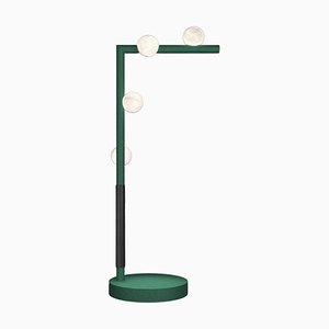 Demetra Freedom Green Metal Table Lamp by Alabastro Italiano