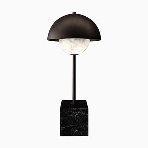 Apollo Ruggine of Florence Metal Table Lamp by Alabastro Italiano