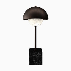 Lampe de Bureau Apollo Ruggine of Florence en Métal par Alabastro Italiano