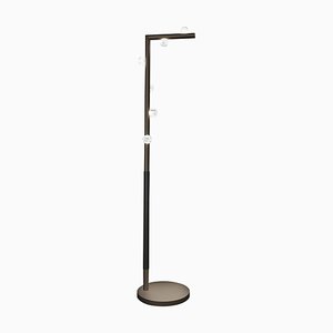 Demetra Floor Lamp in Brushed Burnished Metal by Alabastro Italiano