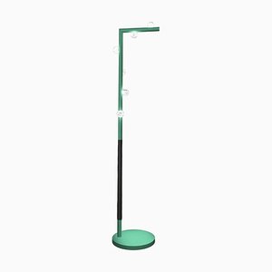 Lámpara de pie Demetra Freedom de metal verde de Alabastro Italiano