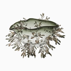 Grey Anemone Vase by Emilie Lemardeley