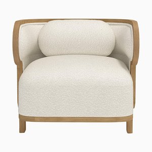 Odette Club Chair in Oak by Fred&Juul