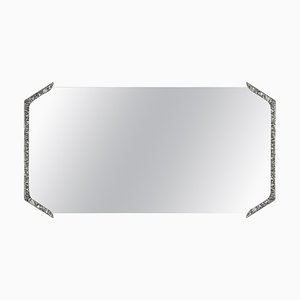 Specchio rettangolare Alentejo in nichel di InsidherLand