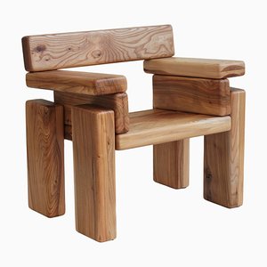 Timber Armchair by Onno Adriaanse