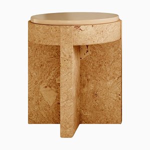 Tabouret Object 05 Beige par Volta