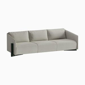 Graues Holz 4-Sitzer Sofa von Kann Design