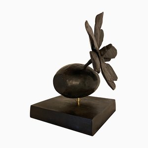 Herbst 02 Dekoratives Objekt aus patinierter Bronze von Herma de Wit