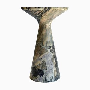 Pawn 1 Side Table or Stool in Cipollino Marble by Etamorph