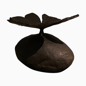 Oxalis Dekoratives Objekt aus patinierter Bronze von Herma de Wit
