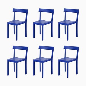 Galta Chairs in Blue Oak by Kann Design, Set of 6