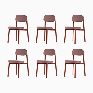 Altrosa Residence Stühle von Jean Couvreur für Kann Design, 6 . Set