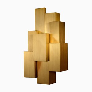 Large Inspiring Trees Brushed Brass Wall Lamp by Insidherland