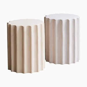 Column Duo Beistelltische von Atelier Ledure, 2er Set