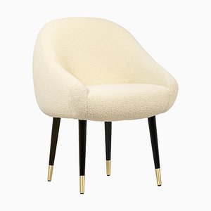 Niemeyer Brass Dining Chair by Insidherland