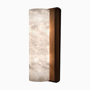 Kddō 2 Small Ikoko Wood Wall Light by Alabattro Italian